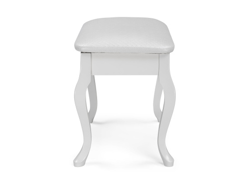 Банкетка Лусте белый / кожзам белый пунто. Фото №3