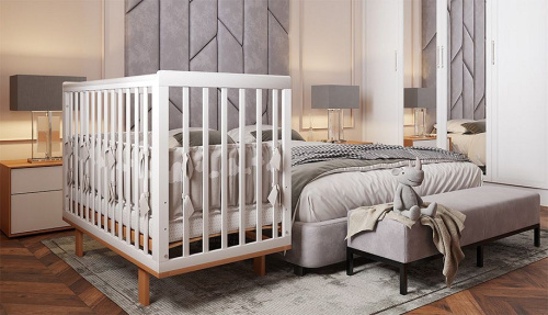 Кроватка Polini Kids Simple 340, белый. Фото №11