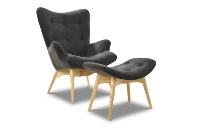 Кресло DC917 графит HE492-10. Фото