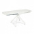Стол RIDGE (mod. 8068) металл/стекло, 120-180/80/75см, белый мрамор/белый фото Стол RIDGE (mod. 8068) металл/стекло, 120-180/80/75см, белый мрамор/белый. Фото №2