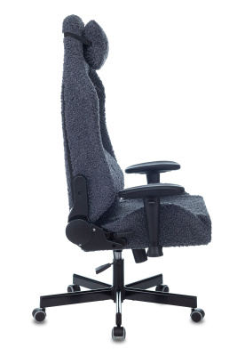 Кресло игровое Knight T1 синий экомех с подголов. крестовина металл фото Кресло игровое Knight T1 синий экомех с подголов. крестовина металл. Фото №4