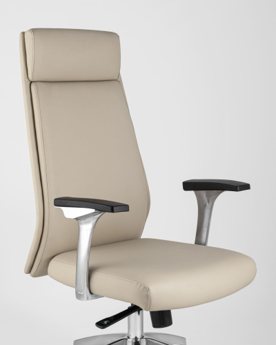 Кресло руководителя TopChairs Armor бежевое. Фото №9