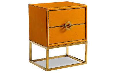 Тумба прикроватная ESF FL-7814 оранжевая фото Тумба прикроватная ESF FL-7814 оранжевая. Фото №5
