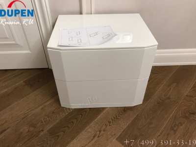 Тумба прикроватная DUPEN M-102 белая. Фото