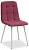 Стул CHILLY MAX  Велюр/металл , 45 х 59 х 88 см , сливовый 16/белый (поставляется по 2 шт)
