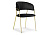 Стул Kamelia black / gold