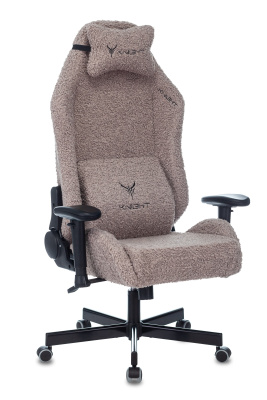 Кресло игровое Knight T1 серый экомех с подголов. крестовина металл фото Кресло игровое Knight T1 серый экомех с подголов. крестовина металл. Фото №2