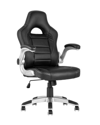 Кресло игровое TopChairs Genesis черное фото Кресло игровое TopChairs Genesis черное. Фото №2