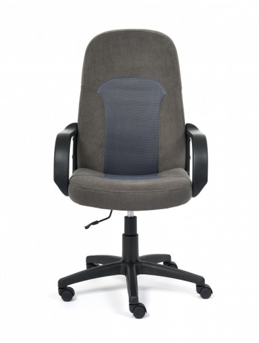 Кресло PARMA флок/ткань, серый, 29/TW-12 фото Кресло PARMA флок/ткань, серый, 29/TW-12. Фото №2