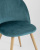 Стул Лион велюр с ромбами аквамарин фото Стул Лион велюр с ромбами аквамарин. Фото №9