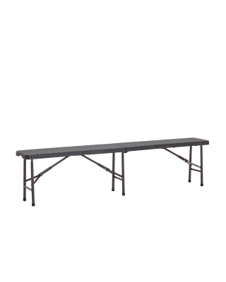 Скамейка складная Кейт 180 коричневая. Фото