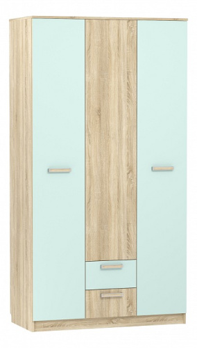 Акварель НМ 013.08-01 М1 Шкаф комбинированный Кэнди/Дуб сонома, Дуб Сонома. Фото №1