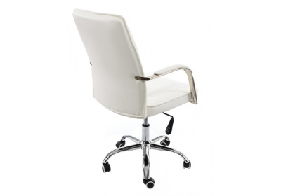 Стул Компьютерное кресло Nadir белое. Фото