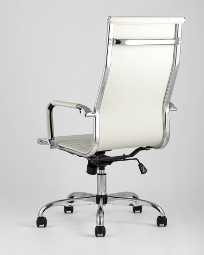 Кресло руководителя TopChairs City бежевое. Фото №7