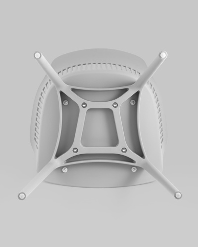 Стул Crocus с подушкой серо-зеленый. Фото №11