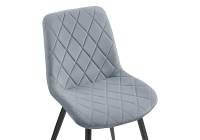 Стул Fox black / gray. Фото №5