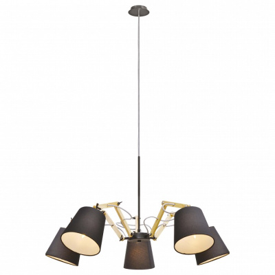 Подвесная люстра Arte Lamp Pinocchio A5700LM-5BK фото Подвесная люстра Arte Lamp Pinocchio A5700LM-5BK. Фото №2