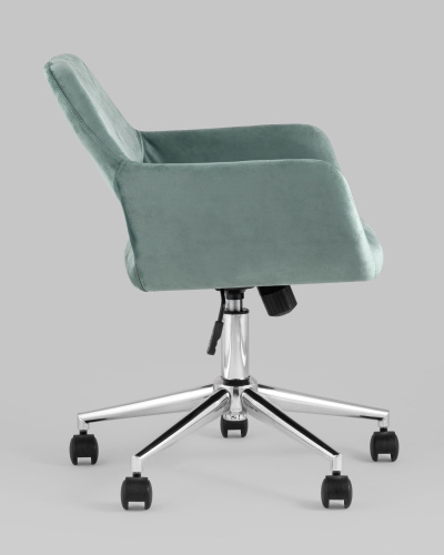 Кресло офисное Ross велюр морской. Фото №4