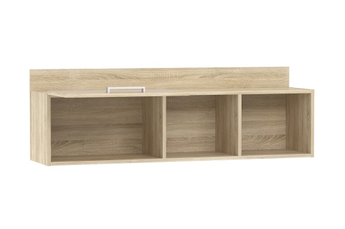 Акварель НМ 011.38-01 М1 Полка Капучино, Дуб Сонома фото Акварель НМ 011.38-01 М1 Полка Капучино, Дуб Сонома. Фото №2