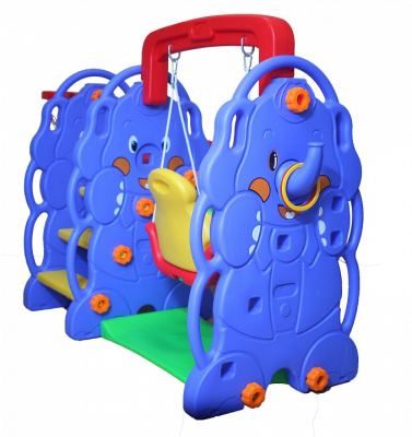 Комлекс игровой Слоник ZK009-1, красный, синий. Фото