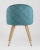 Стул Лион велюр с ромбами аквамарин фото Стул Лион велюр с ромбами аквамарин. Фото №7