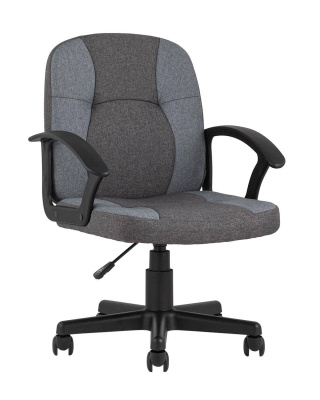 Кресло офисное TopChairs Comfort серое. Фото