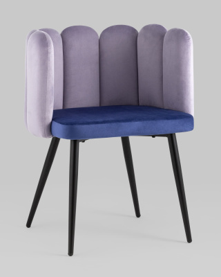 Кресло Карнавал сиреневое/синее фото Кресло Карнавал сиреневое/синее. Фото №3