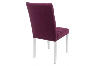 Стул деревянный Madina white / fabric purple фото Стул деревянный Madina white / fabric purple. Фото №4
