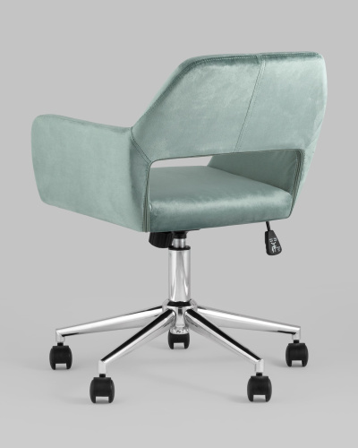 Кресло офисное Ross велюр морской. Фото №7