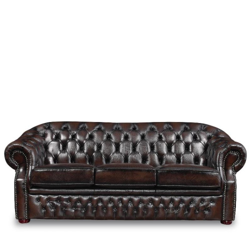 Диван B-128 (3-х местный) коричневый. Фото №2