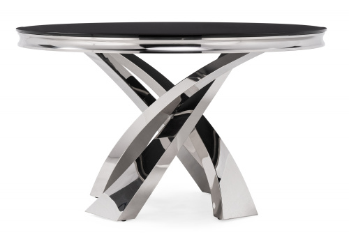 Стол стеклянный Komin 1 черный. Фото №4