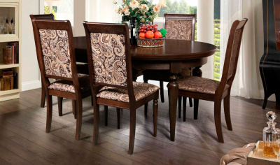 Стол обеденный раскладной Людовик ГМ 6090 (овальный). Фото №3