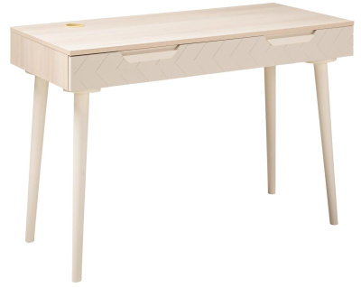 Стол туалетный Сканди Жемчужно-белый фото Стол туалетный Сканди Жемчужно-белый. Фото №2