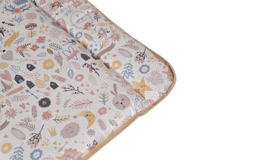 Матрас пеленальный Polini kids Единорог Hello baby, бежевый. Фото №4