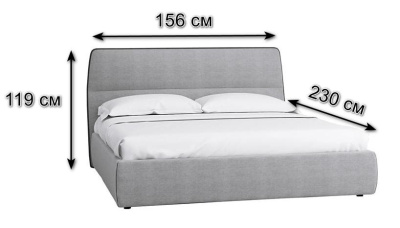 Кровать с ортопедическим основанием и ящиком Сканди 1.4 Сапфир фото Кровать с ортопедическим основанием и ящиком Сканди 1.4 Сапфир. Фото