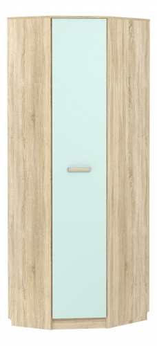 Акварель НМ 013.04-02 М Шкаф угловой Левый, Кэнди, Дуб Сонома. Фото №1