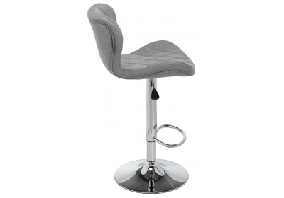 Барный стул Porch grey fabric. Фото №3