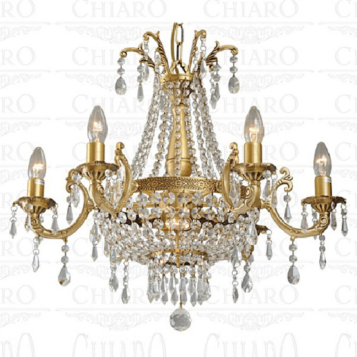 Подвесная люстра Chiaro Изабелла 351011808. Фото №1