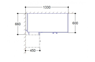 Шкаф угловой прямой Силуэт фото Шкаф угловой прямой Силуэт. Фото №5