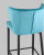 Стул полубарный Матео велюр темно-бирюзовый. Фото №8