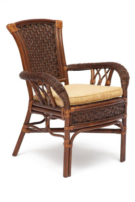 Комплект обеденный Andrea Pecan washed. Фото