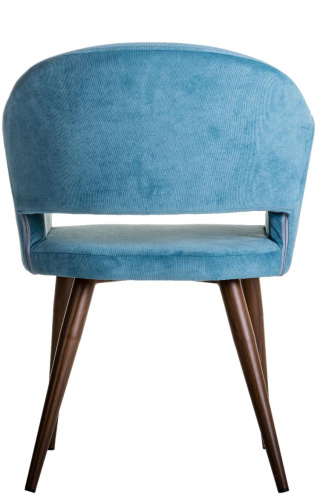 Кресло Oscar Блю/Тёмный Орех. Фото №6