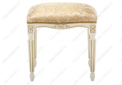 Стул деревянный Беттино патина золото / бежевый фото Стул деревянный Беттино патина золото / бежевый. Фото