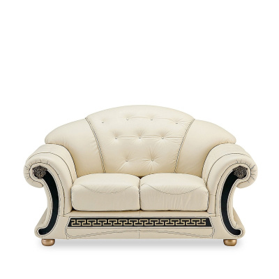 Диван 2-х местный Versace лавсит белый фото Диван 2-х местный Versace лавсит белый. Фото №2