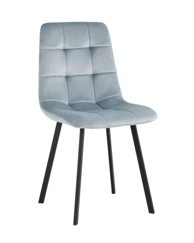 Стул Chilly велюр серо-голубой. Фото №2