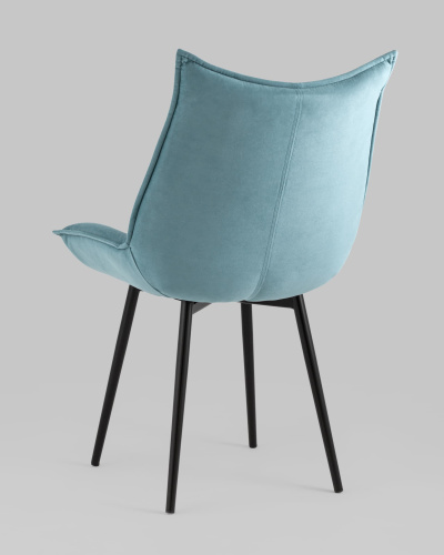 Стул Осло велюр пыльно-голубой. Фото №7