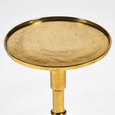 Столик кофейный Secret De Maison MUSIQUE ( mod. 12487 ) алюминиевый сплав, 32x32x52 см, античная медь фото Столик кофейный Secret De Maison MUSIQUE ( mod. 12487 ) алюминиевый сплав, 32x32x52 см, античная медь. Фото №2